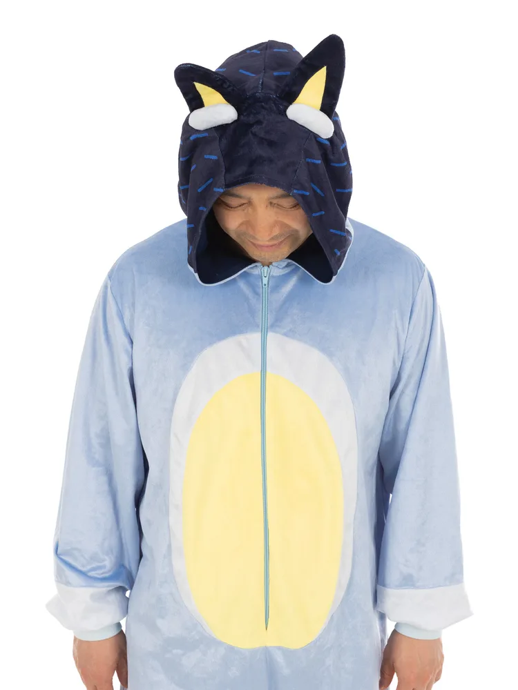 Bluey Bandit 'Dad' Onesie Costume - Adults