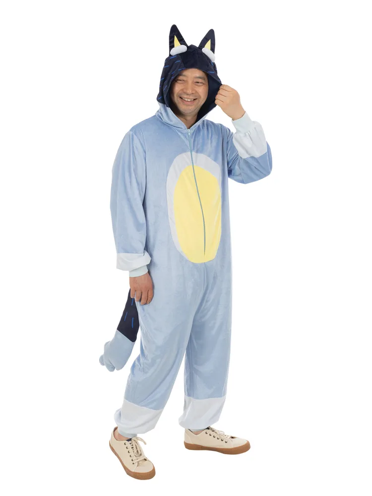 Adults Bluey Bandit 'Dad' Onesie Costume