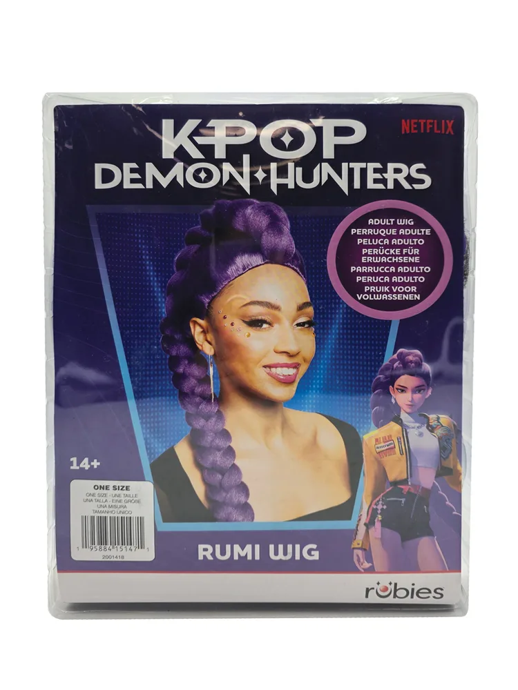 K-Pop Demon Hunters Rumi Wig - Adults