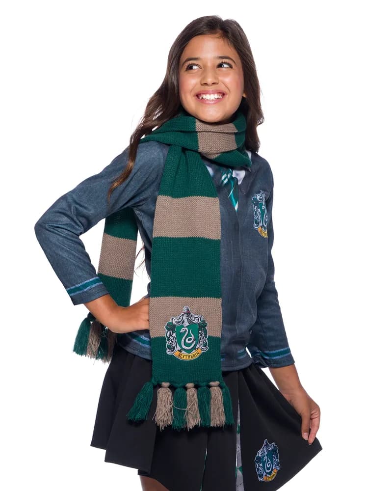 Deluxe Slytherin House Scarf