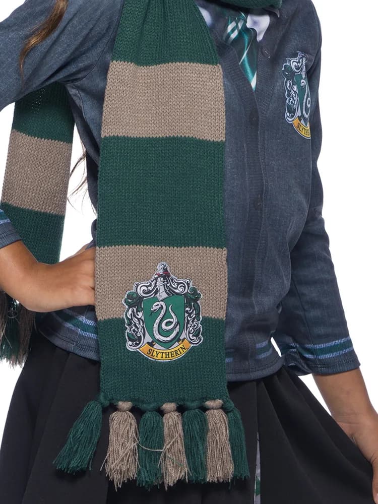 Deluxe Slytherin House Scarf