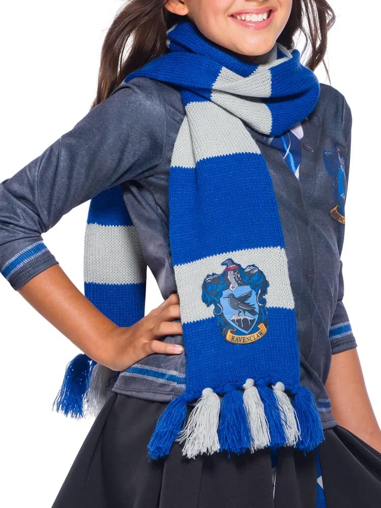 Deluxe Ravenclaw House Scarf