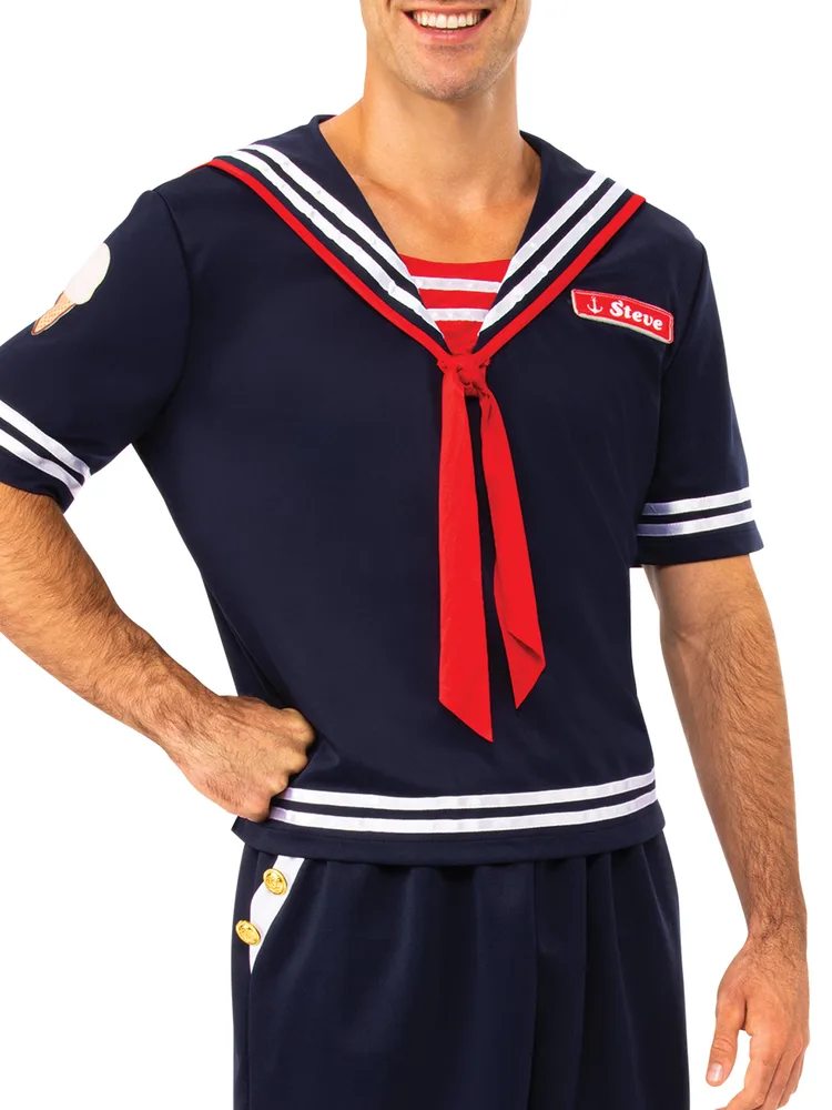 Steve Scoops Ahoy Stranger Things Costume - Adults