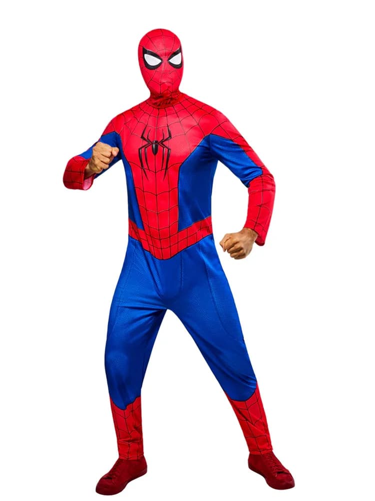 Adults Spider-Man Printed Jumpsuit Costume
