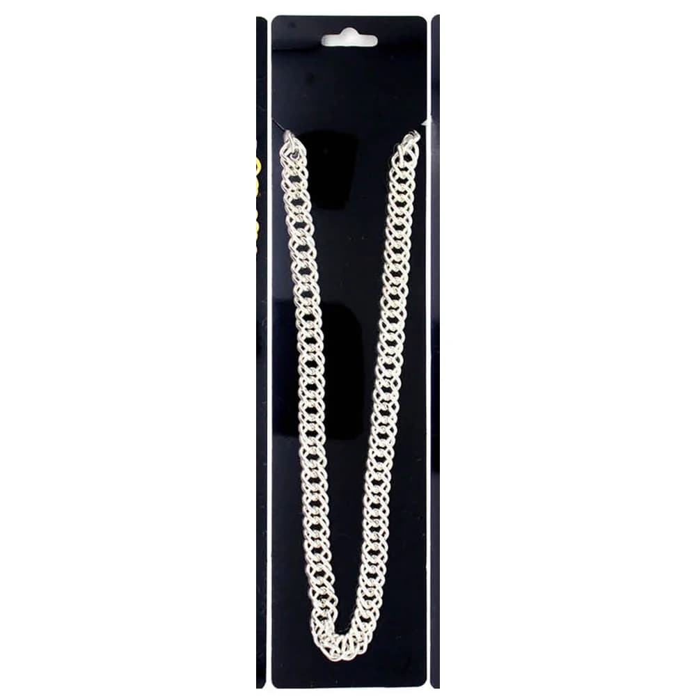 Silver Chain Metal Necklace
