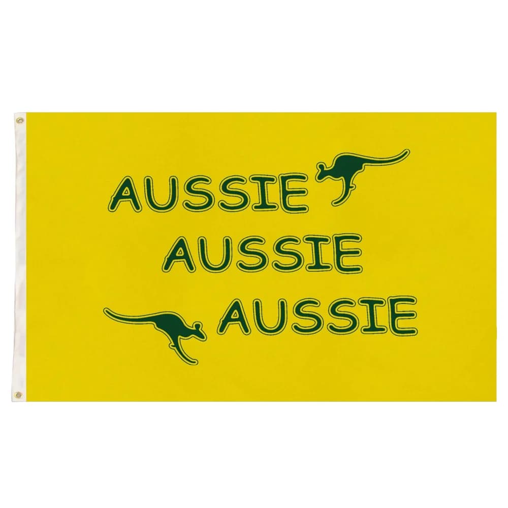 Aussie Yellow Flag (90cm x 150cm)