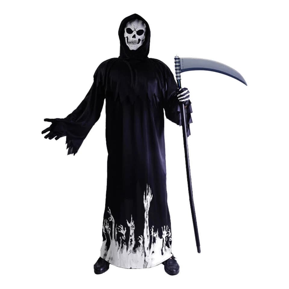 Adults Glow in the Dark Reaper Costume