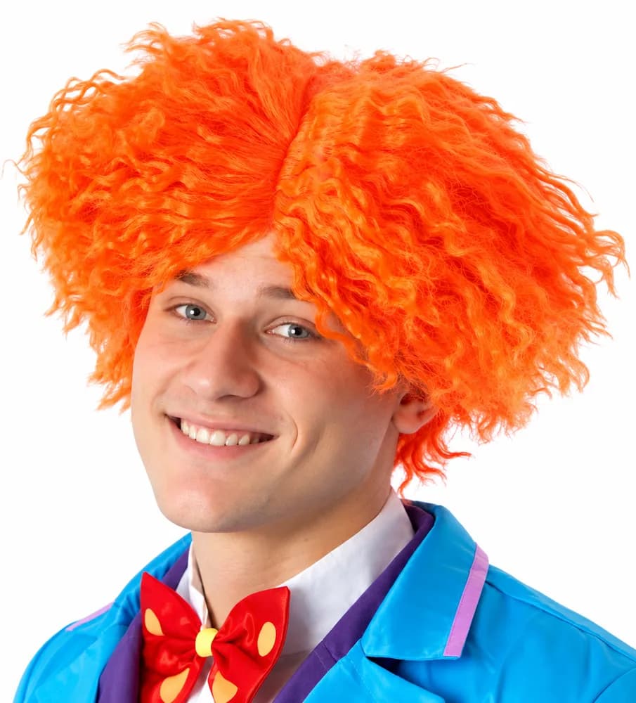 Orange Mad Hatter Wig
