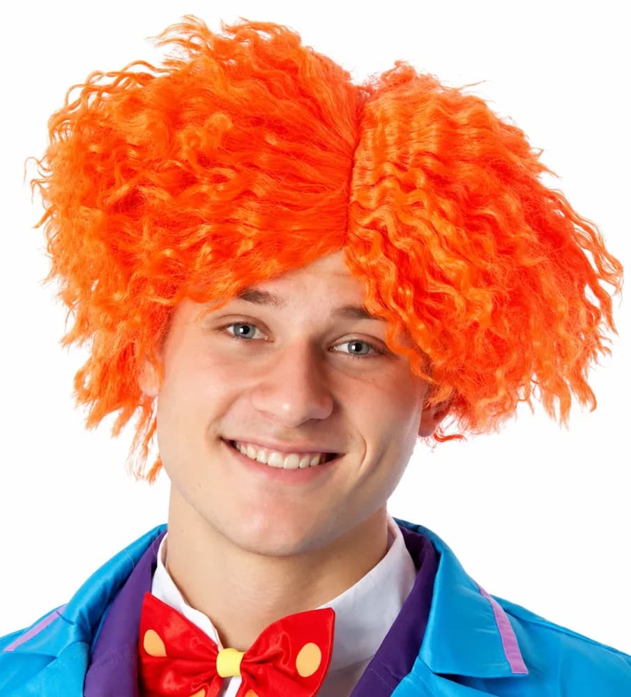 Orange Mad Hatter Wig