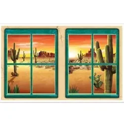 Desert Window Cutout Props 2 Pack