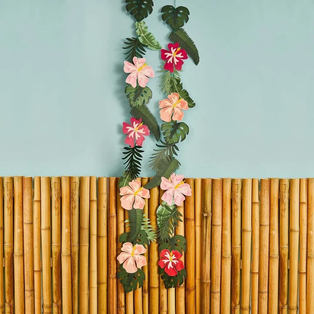 Aloha Tropical Hanging Garland