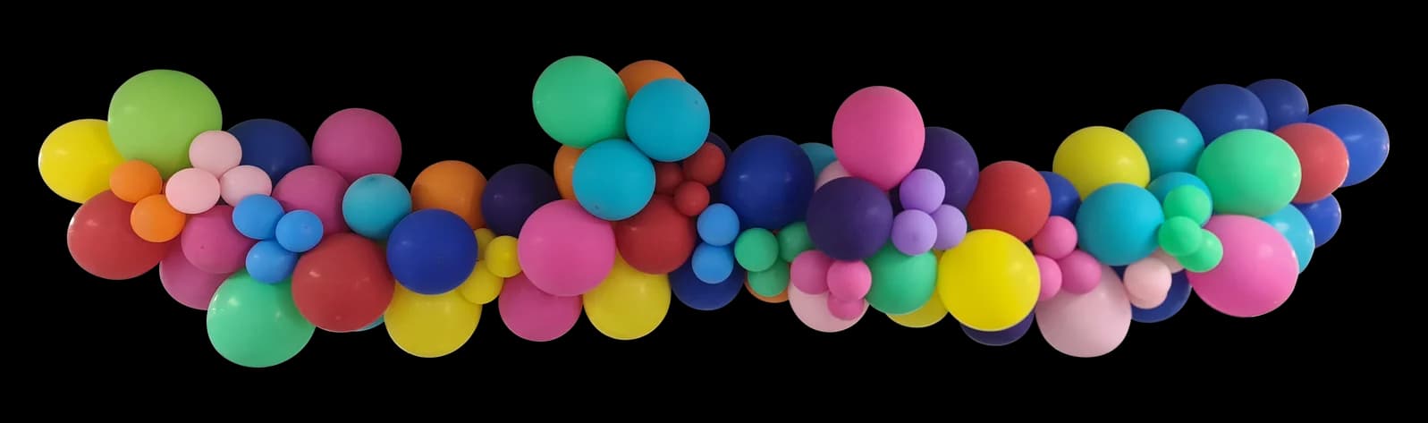 Air-filled Standard Balloon Garland - Per Metre