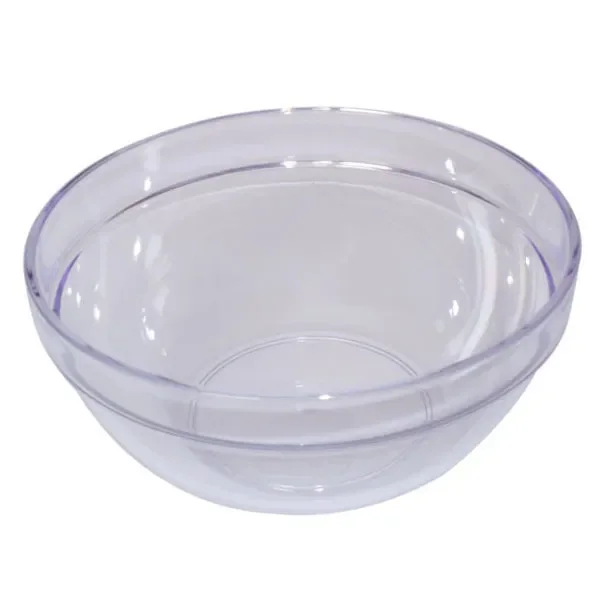 Clear Polycarbonate Round Bowl (2L)