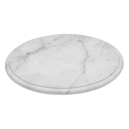 Marble Finish Round Melamine Platter (28.5x1.4cm)