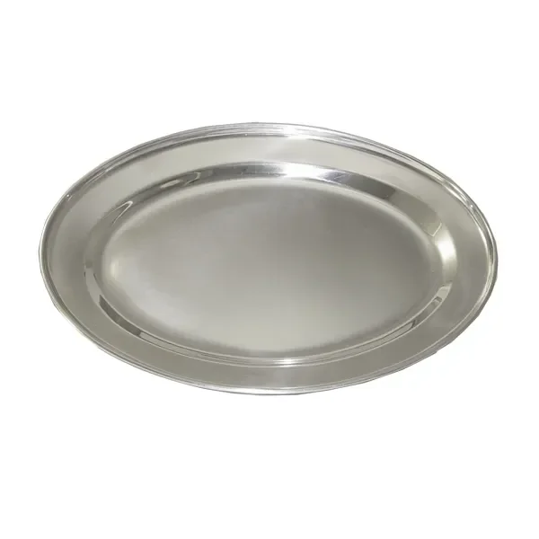 Small Stainless Steel Oval Platter (30cm)