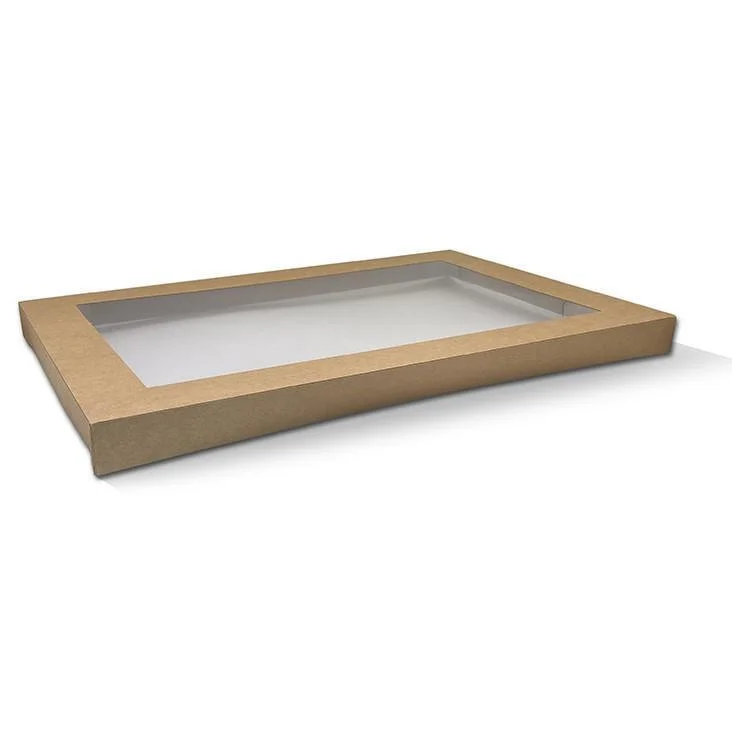 Medium+ Kraft Catering Tray & Lid (43x29x8cm)