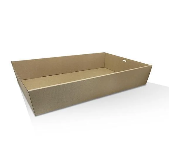 Medium+ Kraft Catering Tray & Lid (43x29x8cm)