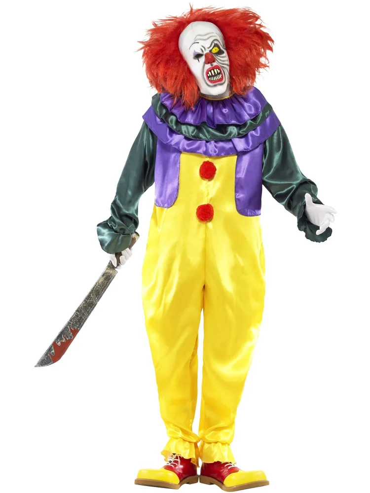 Adults Classic Horror Clown Costume