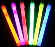 Glow Sticks w/ Lanyards (15cm) - Pk 25