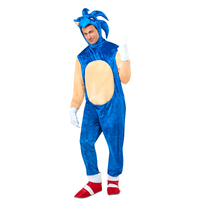 Adults Sonic The Hedgehog Costume - M