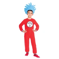 Dr. Seuss Thing 1 & 2 Kids Jumpsuit Costume