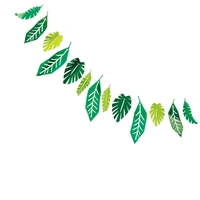Safari Leaves Foil Garland 2.13m