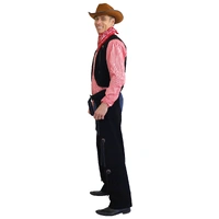 Cowboy Vest and Chaps Set Adult Costume