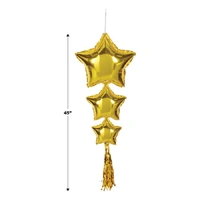 Star Balloons w/Tassels