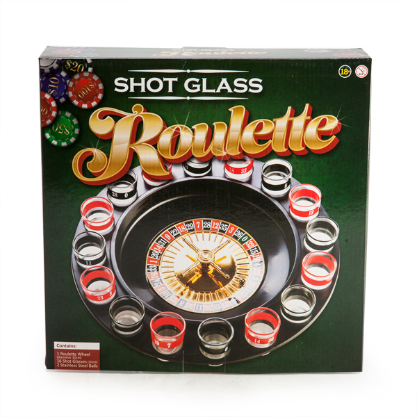 Roulette Shot Glass Drinking Game Perth