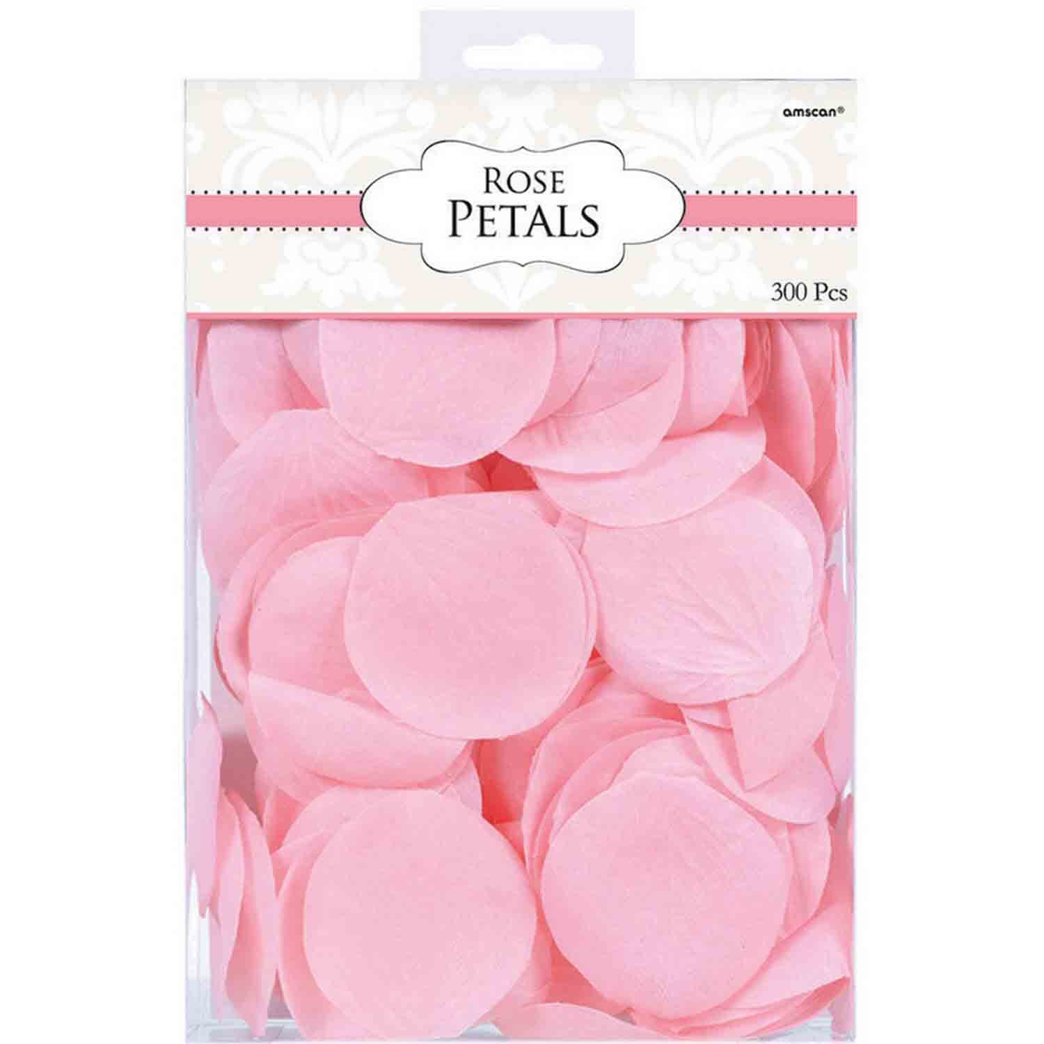 Fake Rose Petals (Pink) Pk 300