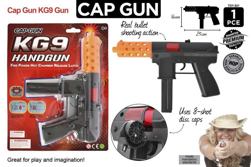 Toy KG9 Machine Cap Gun (25cm)