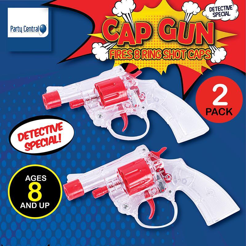 Super Cap Toy Gun DETECTIVE SPECIAL Revolver 8 Shot Ring Caps Pistol  Handgun