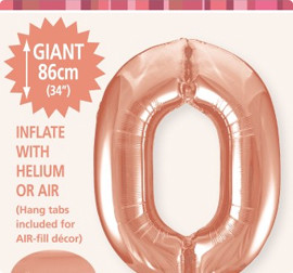 Giant Number Balloons