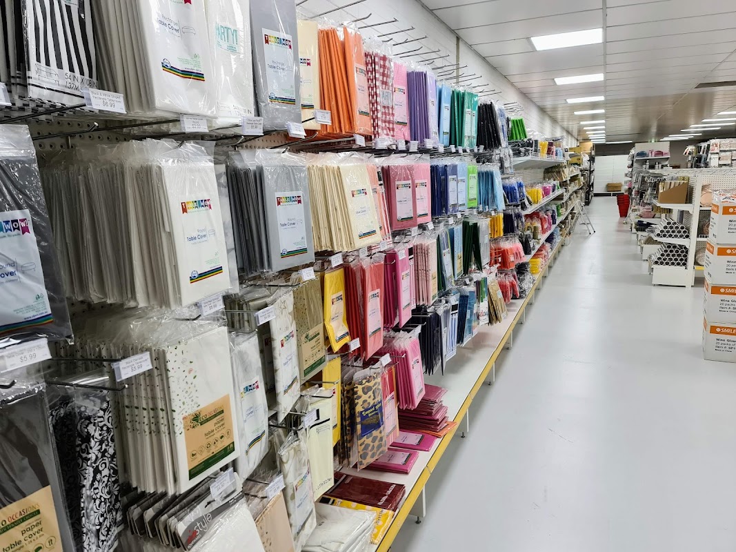 Inside the Party Source store with 8,000+ party supplies on display