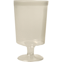 Disposable 175ml Wine Goblet Clear - Pack of 10