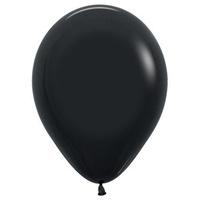 Decrotex Black Latex Balloons (30cm) - Pk 100