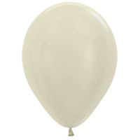 Pearlescent Ivory Latex Balloons (30cm) - Pk 100
