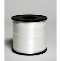 White Curling Balloon Ribbon (460m)