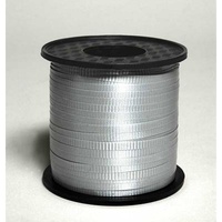 Silver Curling Balloon Ribbon (460m)