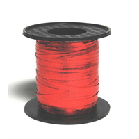 Metallic Red Curling Balloon Ribbon (225m)