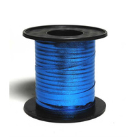 Metallic Blue Curling & Balloon Ribbon (225m)