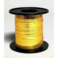 Metallic Gold Curling Balloon Ribbon (225m)