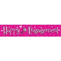 Happy Engagement Giant Banner (31x150cm)*