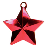 Star Balloon Weight - Red