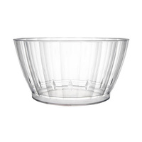Deluxe Clear Plastic Bowls (177ml) - Pk 20