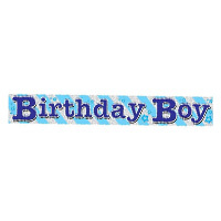 Birthday Boy Banner
