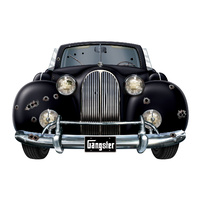 Gangster Car Cutout*