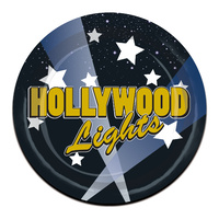 Hollywoods Lights Plate 180mm - Pk 8