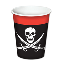 Pirate Cups 8oz - Pk8