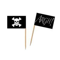 Pirate Flag Picks - Pk 50